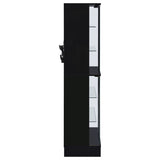 Gilbert - 4 Door LED Curio Display Cabinet