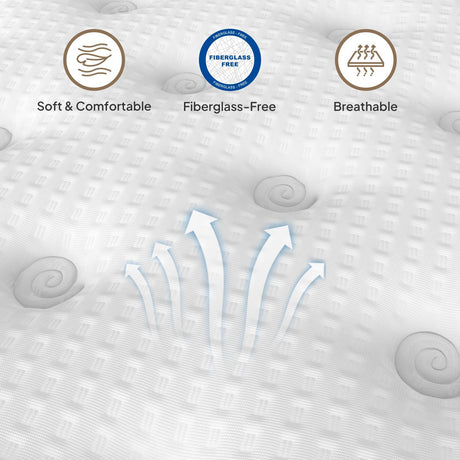 14" Hybrid Mattress With Innerspring & Gel Memory Foam