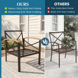 Outdoor Loveseat With Washable Cushions