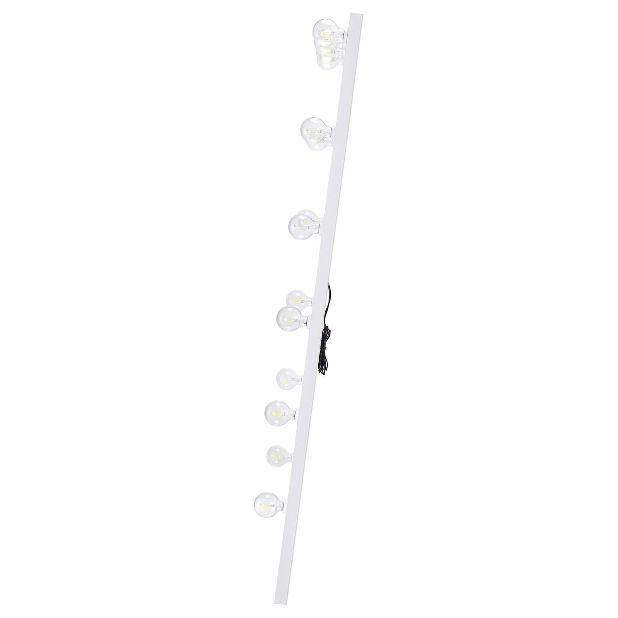 Theron - Floor Mirror With LED Lighting