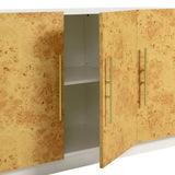 69 Inch Burl Wood Sideboard Buffet TV Stand - TV Stands available at Alpine Outlets in Denver