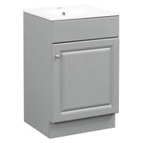 Bathroom Vanity With Sink, Cabinet With Adjustable Shelf