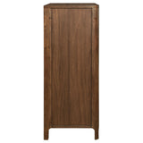 Verona - 5 Drawer Chest With - Walnut