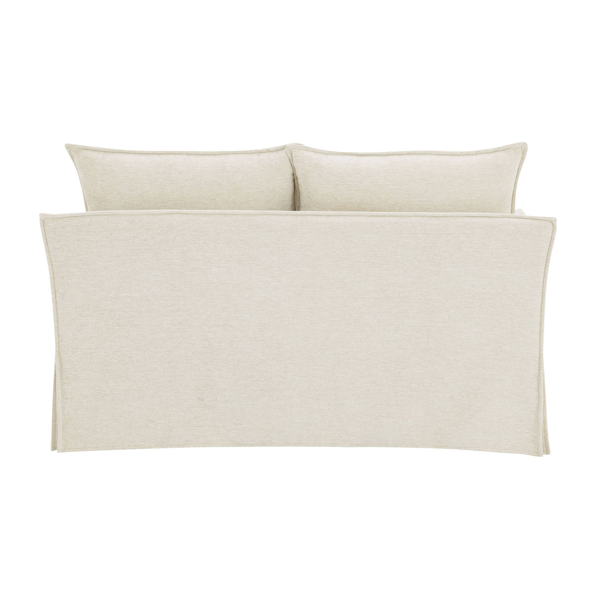 Shane - Loveseat With 2 Pillows - Beige