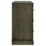 Sundance - 6 Drawer Dresser Cabinet - Dark Brown