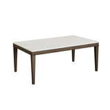Essence - 70" Rectangle Dining Table With Marble Top