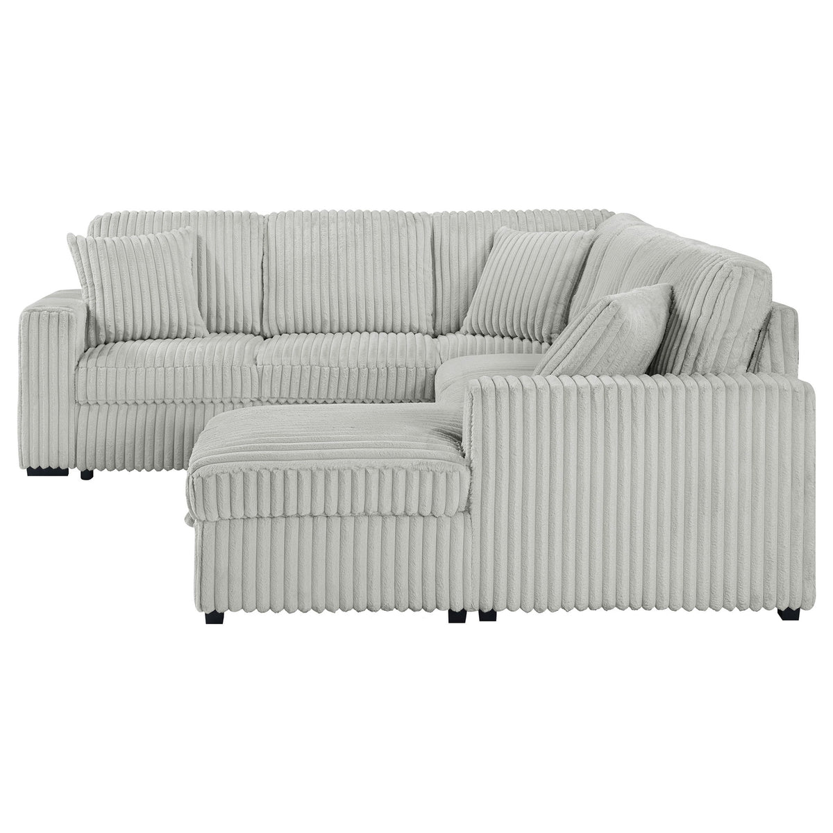 Thurston - Storage Sectional Sofa With Pop Up Bed
