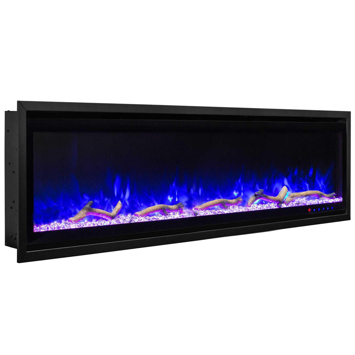 Electric Fireplace With Frame
