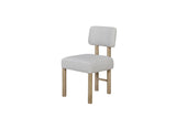 Pagosa - Upholstered Chair (Set of 2) - English Knotty Oak / Gray