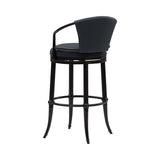Otis - Upholstered Swivel Bar Height Barstool