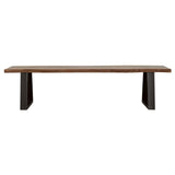 Wobegon - Rectangular Dining Bench - Gray
