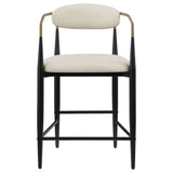 Kirkham - Upholstered Counter (Set of 2) - Beige