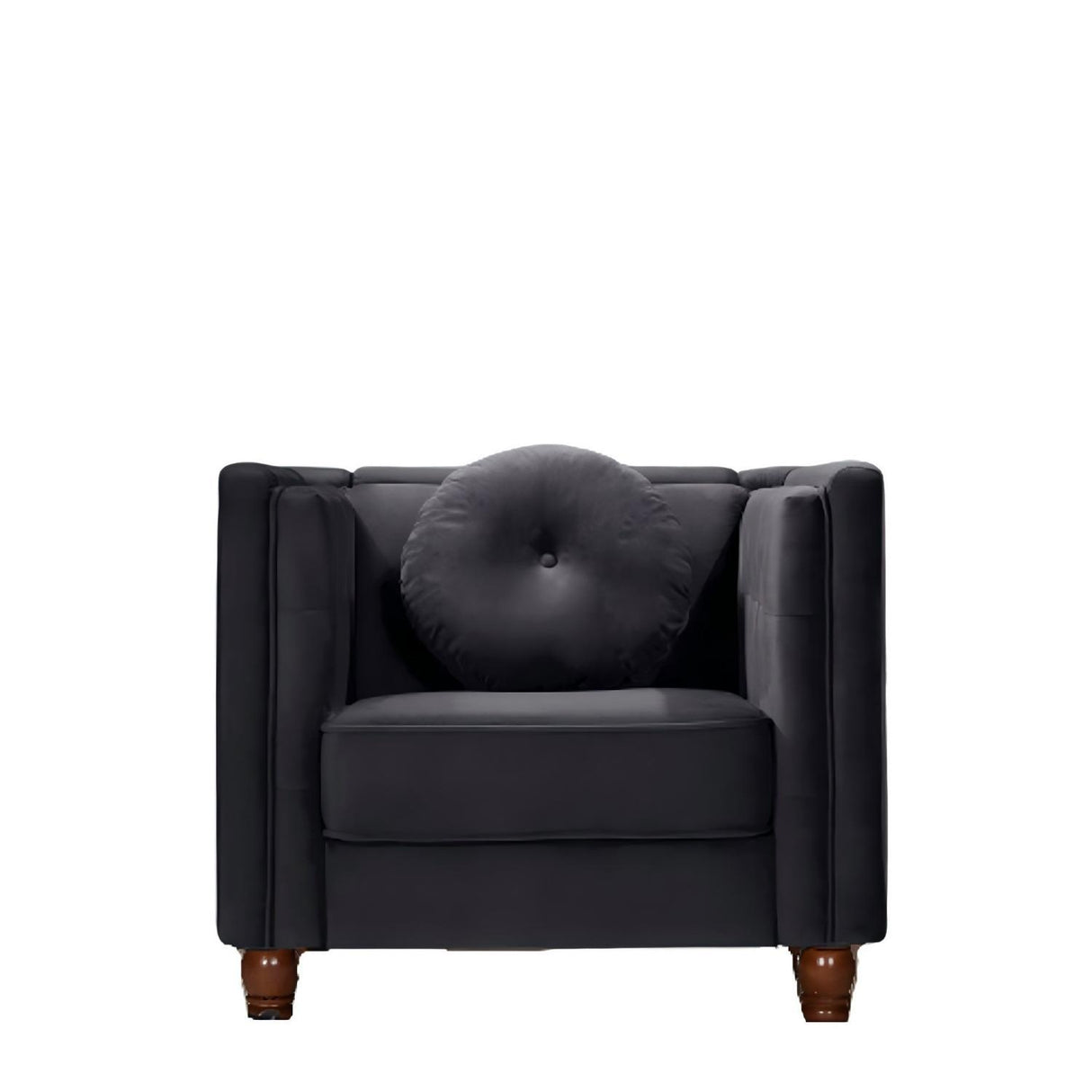 Chesterfield Accent Tufted Square Arm Side Chair