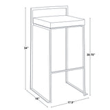 Fuji - Contemporary And Elegant Design Stackable Barstool