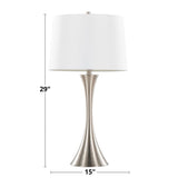 Lenuxe - Contemporary Elegant Table Lamp (Set of 2)