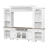 Extra Large TV Stand, Entertainment Center With Storage Cabinets