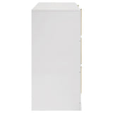 Lauryn - 6 Drawer Dresser Cabinet - Gloss White