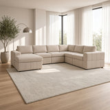 Modular Sectional Sofa, Reversible Set