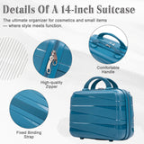 4 Piece Luggage Set, Combination Lock