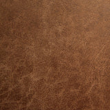 Modern Style Manual Recliner With Square Arms And Tufted Design
