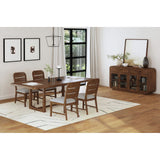 Glinda - Dining Table With 18" Leaf - Brown