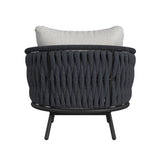 Bali - Chairs With Olefin (Set of 2) - Dark Gray