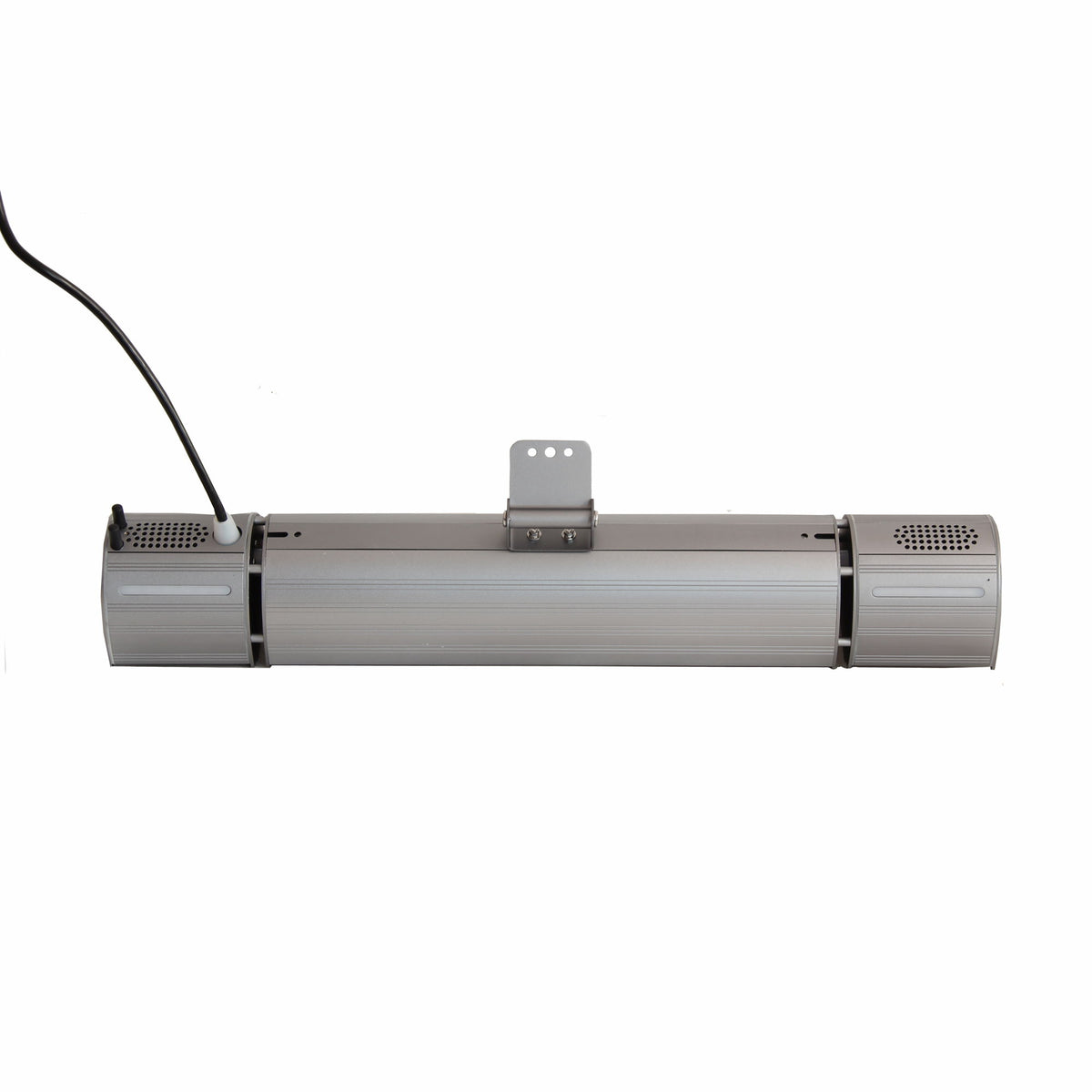 Smart Electric Heater With Bluetooth Speakers, Gunmetal Gray