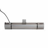 Smart Electric Heater With Bluetooth Speakers, Gunmetal Gray