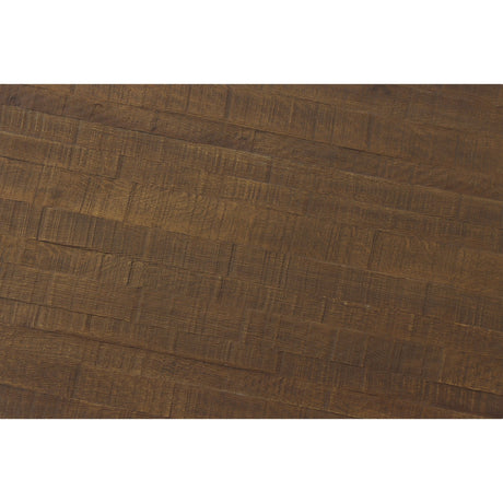 Drummond - Dining Table - Black / Light Brown