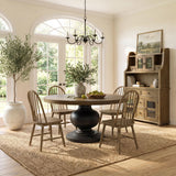 Heritage - Windsor Side Chair (Set of 2) With Leveler - Oak Brown