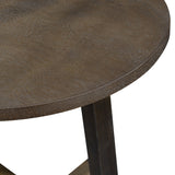 Industrial - 3 Piece Occasional Table Set - Brown