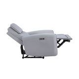 Jeromie - Power Motion Recliner With USB Port - Gray