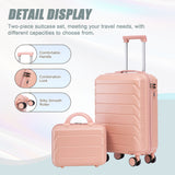 Spinner Luggage Set With Combination Lock
