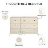 Farnsworth - 6 Drawer Dresser - Ivory