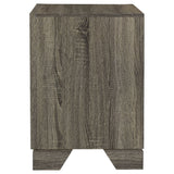 Funston - 2 Drawer Nightstand - Brown Oak