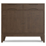 Harper - Entryway Storage Cabinet - Walnut Brown