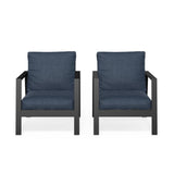 Modern 5 Seat Outdoor Patio Furniture Set With Coffee Table