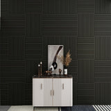 Acoustic Panels With Strip Design, Sound Absorbing Wall & Ceiling Panels