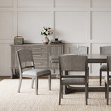 Arcus - Dining Chair (Set of 2) - Charcoal Gray