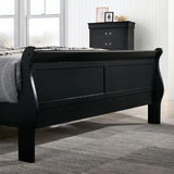 Louis Phillipe Sleigh Bed