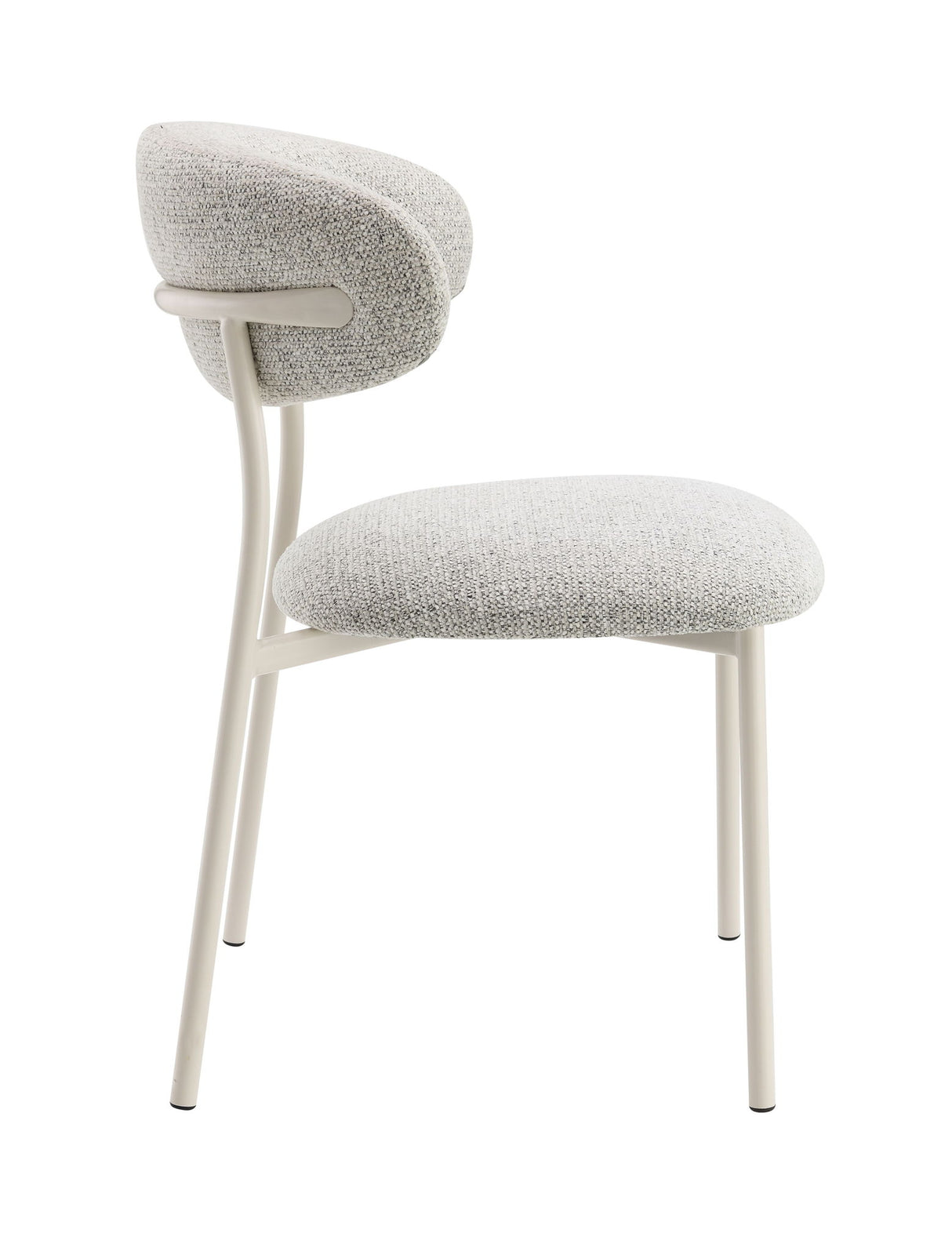 Kalam - Fabric Side Chair (Set of 2) - Light Gray - Chair Sets - Alpine Outlets