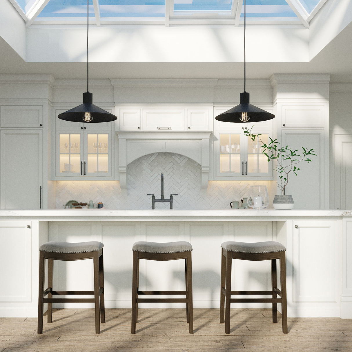 Modern Stool & Nail Head Detailing