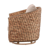 Bailey - Swivel Chair - Light Brown / Beige