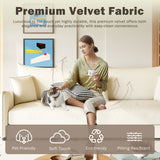 King Pull Out Sofa Bed, 3-In-1 Convertible Bed With 3 Pillows