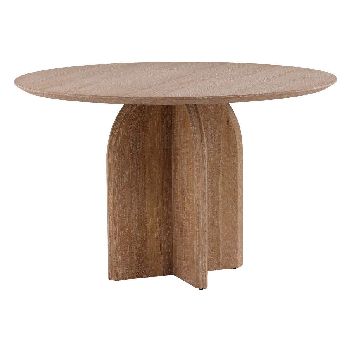 Casey - Round Dining Table - Light Brown