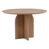 Casey - Round Dining Table - Light Brown