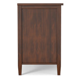 Warm Shaker - Transitional Style TV Media Stand