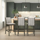 Nolan - 26" Counter Height Rubberwood Barstool