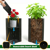 Tall Planter Raised Garden Bed With Trellis