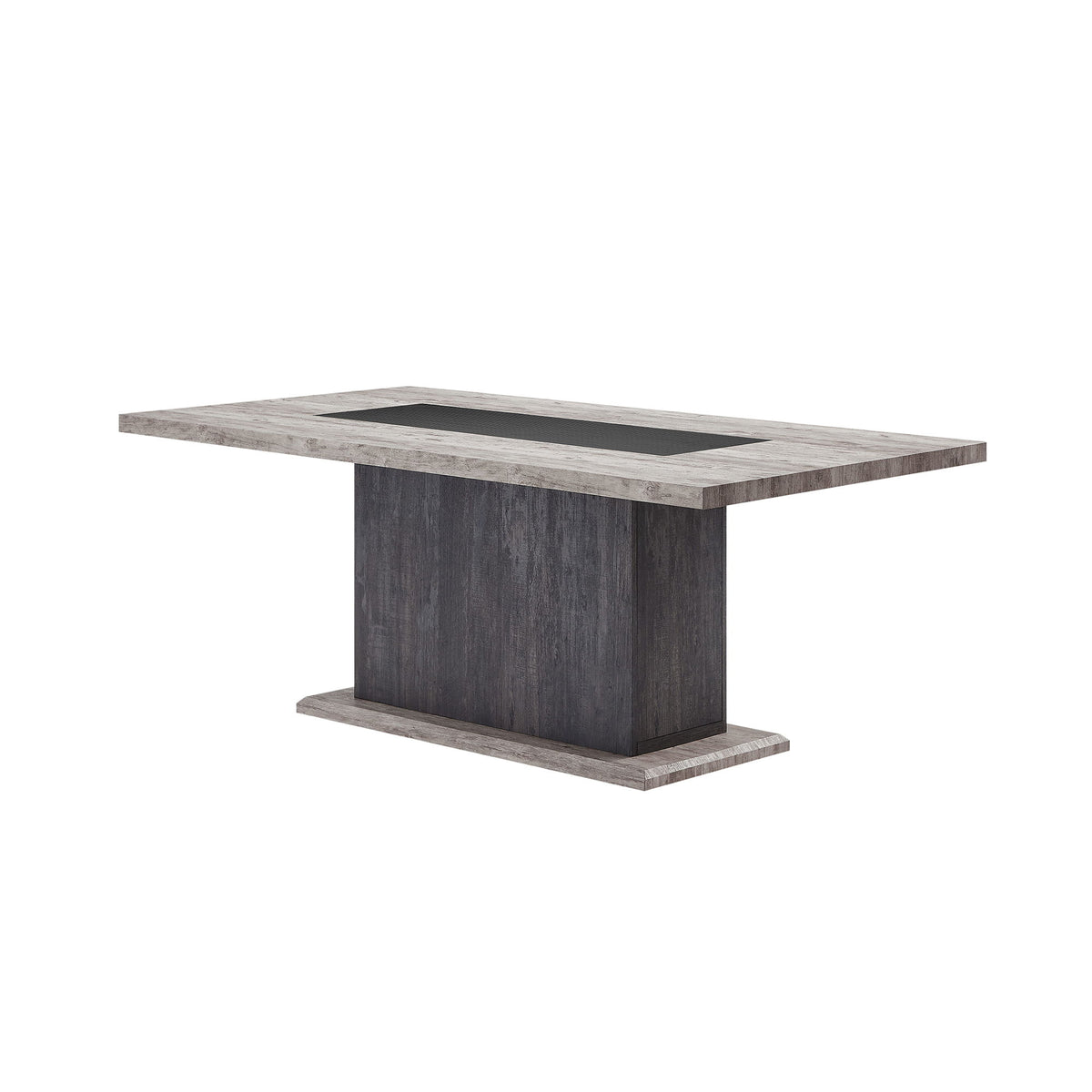 Dining Table, Fits Up To 6 People - Gray